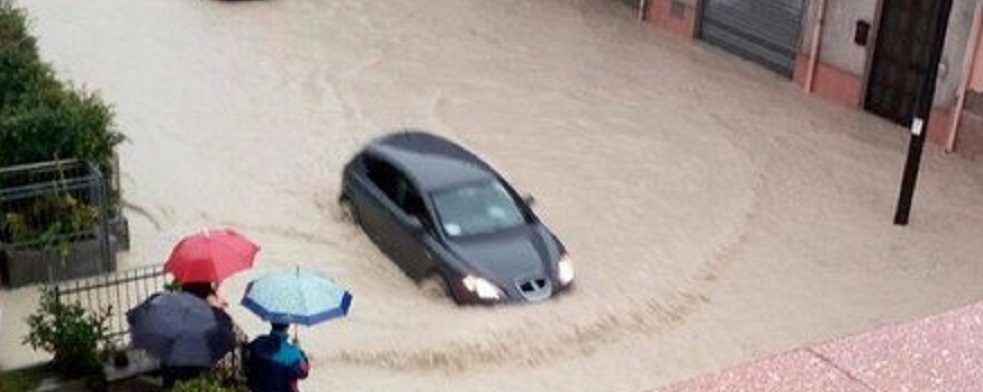 Alluvione Calabria: accumuli già oltre i 300mm
