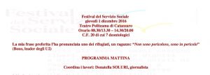 Catanzaro, seconda edizione del “Festival del servizio sociale” item-thumbnail