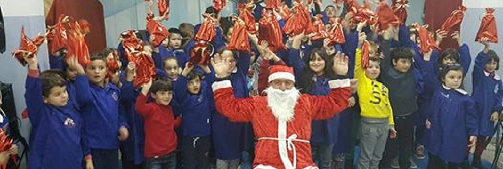 Gerace: Babbo Natale a scuola