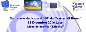 Locri: incontro 60 anni Trattati di Roma al Liceo “Zaleuco” item-thumbnail