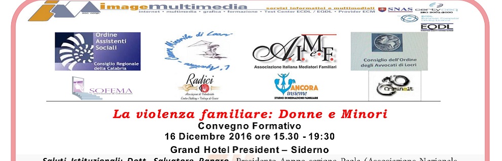 Convegno a Siderno, “La Violenza Familiare: Donne e Minori”