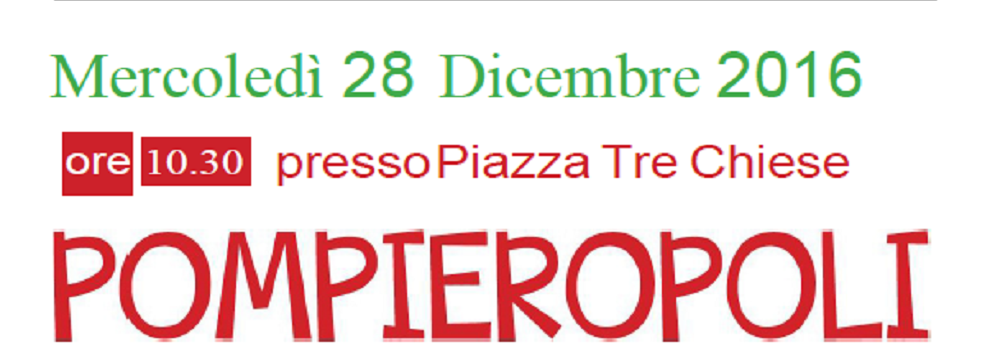 Il 28 dicembre a Gerace la festa “Pompieropoli”