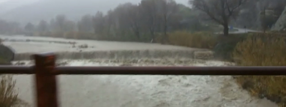 L’Allaro ripreso dal ponte di Ursini