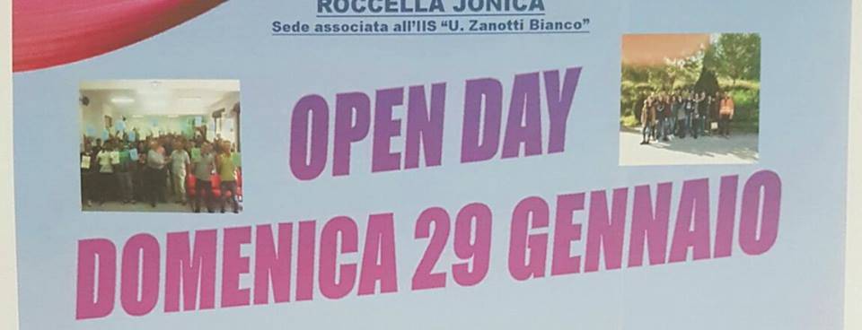 Domenica 29 Gennaio l’Open Day dell’ITIS di Roccella Ionica