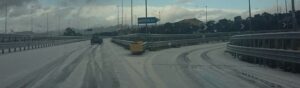 Le foto della nuova SS. 106 ghiacciata nel tratto Caulonia – Gioiosa item-thumbnail