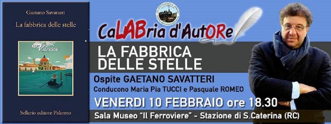 Gaetano Savatteri presenta la Fabbrica delle stelle a Polistena