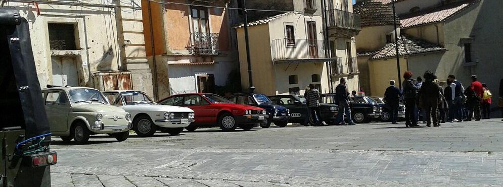 Raduno di auto d’epoca a Caulonia