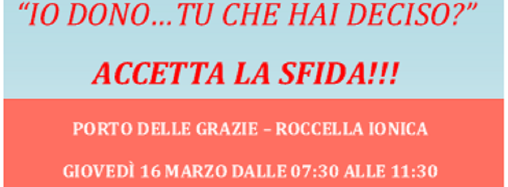 Porto delle Grazie di Roccella Jonica: Appuntamento con la solidarietà