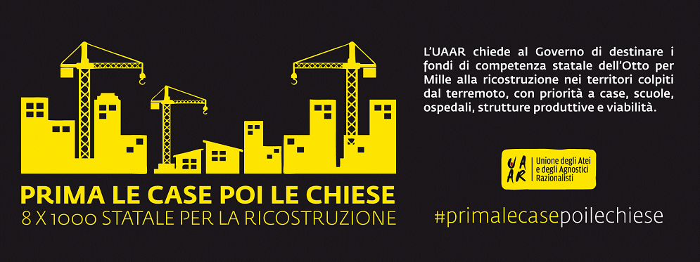 PRIMA LE CASE, POI LE CHIESE