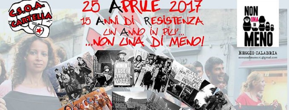 Il 25 aprile al centro sociale “Angelina Cartella”