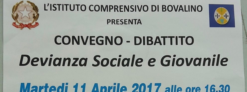 Bovalino: Convegno sulla devianza sociale e giovanile