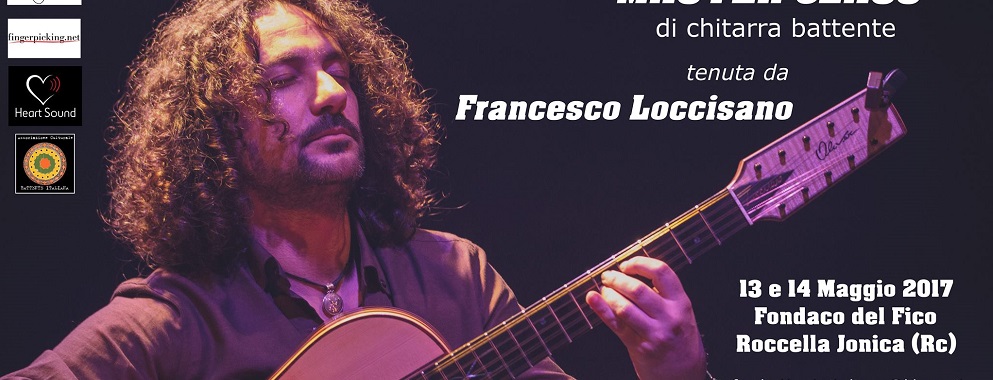 Roccella Jonica: 13 e 14 maggio master class di chitarra battente con Francesco Loccisano