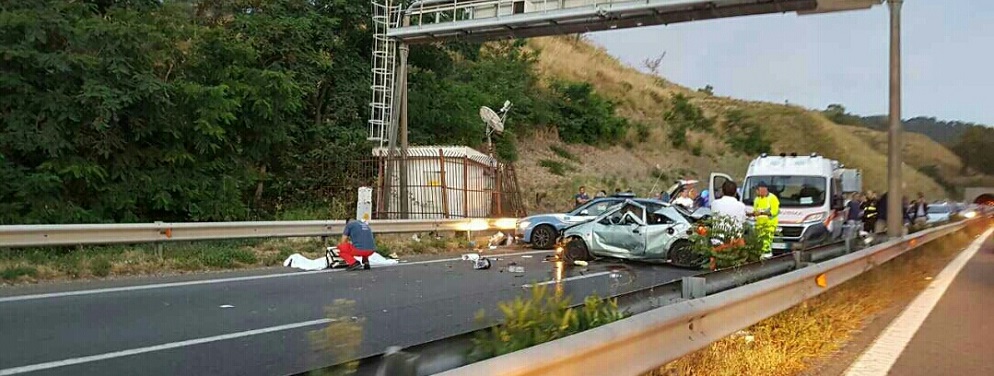 Incidente mortale sulla Salerno-Reggio Calabria