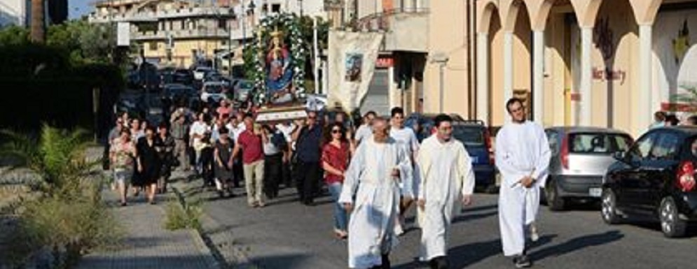 Pellegrinaggio della Madonna dell’Aiuto di Ursini a Caulonia Marina