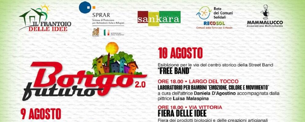 Il 9 e 10 agosto nel centro storico di Cinquefrondi l’evento “Borgo Futuro 2.0″