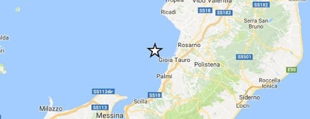 Terremoto di magnitudo 2.4 in Calabria
