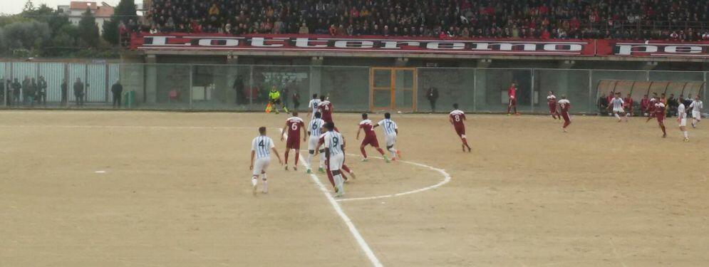 Locri-Siderno 0-0, fine primo tempo