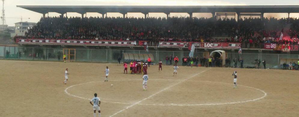 Il Locri ha vinto per 2 a 0 il derby