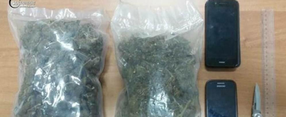 Trovati in possesso di marijuana, arrestati due minorenni