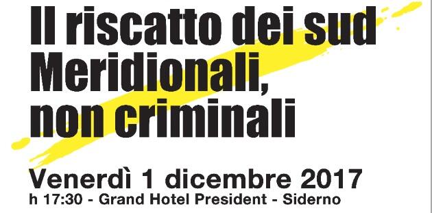 “Il riscatto dei sud meridionali, non criminali”. Oggi l’incontro con Pino Aprile a Siderno