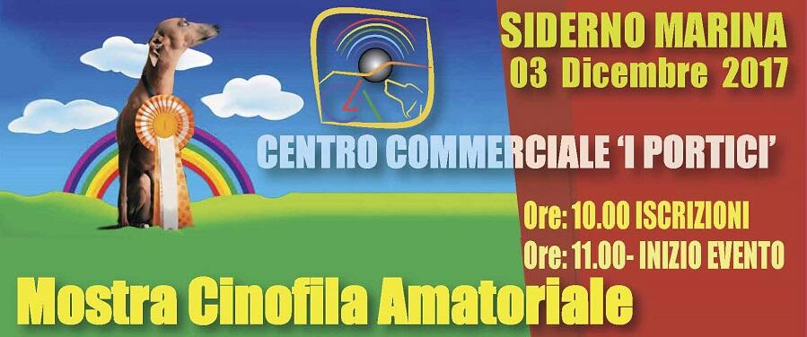 Mostra cinofila amatoriale il 3 Dicembre a Siderno