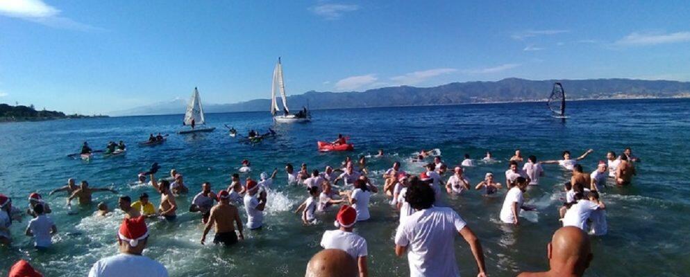 In Calabria tutti al mare per festeggiare il Capodanno