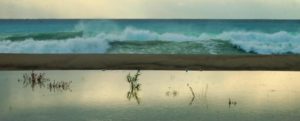Suggestiva immagine del mare di Caulonia nei giorni di pioggia item-thumbnail