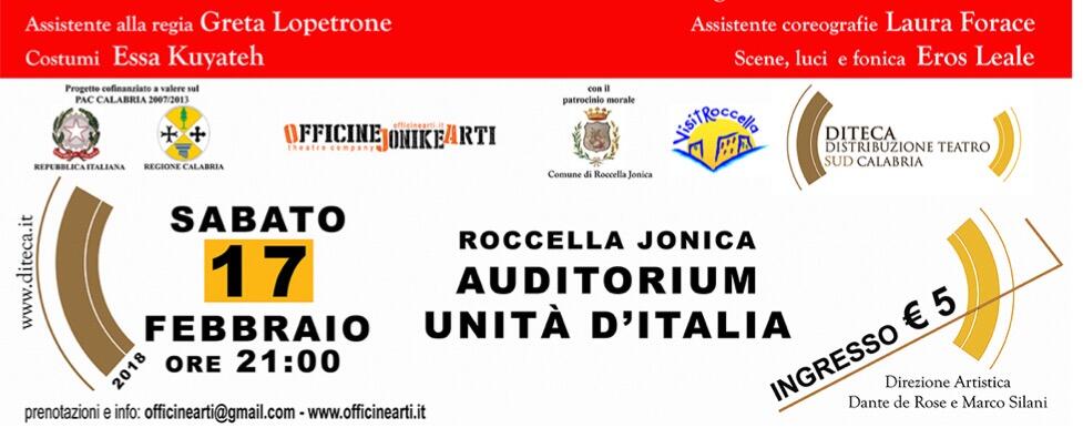 Diteca sud: il programma degli eventi teatrali a Roccella Jonica