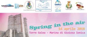 Marina di Gioiosa Ionica, sabato manifestazione “Spring in the Air” presso la Torre Galea item-thumbnail