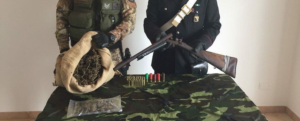 Locride: rinvenute armi e droga durante un servizio di controllo