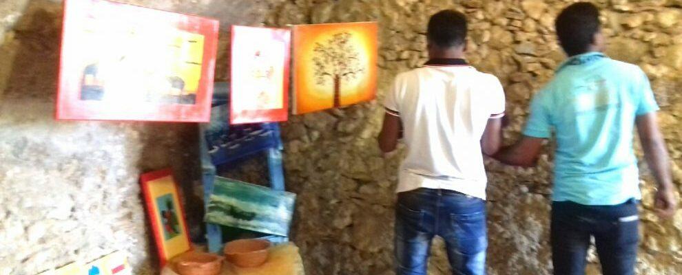 Inaugurazione mostra d’arte degli ospiti dello Sprar Recosol di Gioiosa Ionica