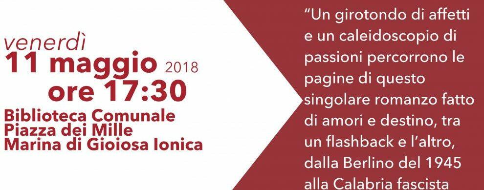 Marina di Gioiosa, venerdì la presentazione del romanzo “Amori regalati” presso la Biblioteca Comunale