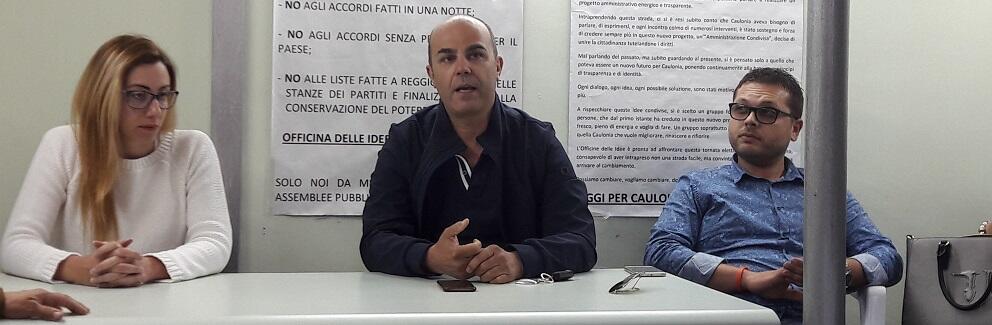 Concluso l’incontro tra “Caulonia rialza la testa!” e “L’Officina delle Idee”