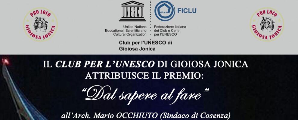 Gioiosa Ionica,  premiazione eccellenze calabresi il 22 giugno a Palazzo Amaduri