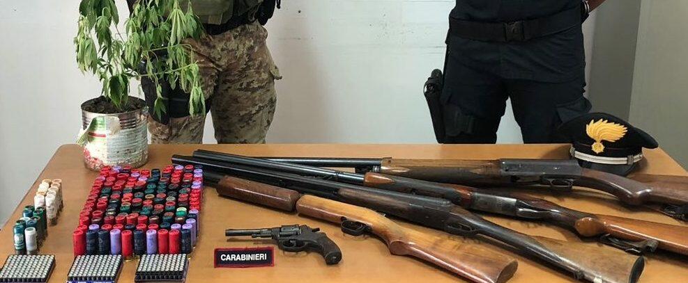 Rinvenute armi e munizioni in casa di una donna di Marina di Gioiosa, arrestata