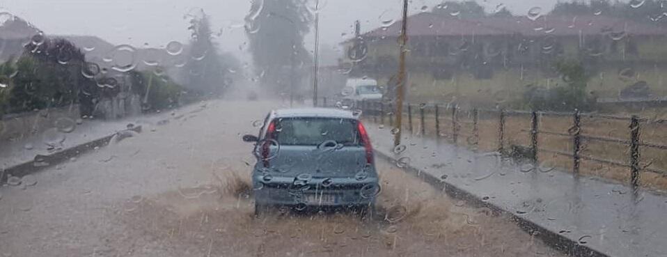 Nel pomeriggio allagamenti a Serra San Bruno