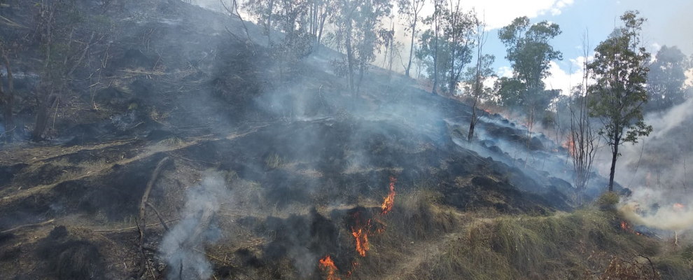 Spento grosso incendio a Vasì