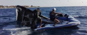 Kitesurfer in difficoltà soccorso dalla Polizia Nautica a largo della costa reggina item-thumbnail