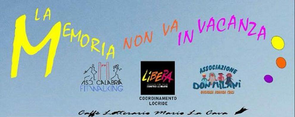 Tre appuntamenti nella Locride per non dimenticare le vittime innocenti della criminalità