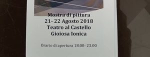 Mostra di pittura “Tra sogni, ricordi e realtà…” al Teatro al Castello di Gioiosa Ionica item-thumbnail