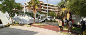 Tromba d’aria nella notte in Calabria, numerosi danni agli stabilimenti balneari item-thumbnail