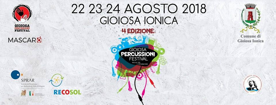 Gioiosa Percussioni Festival: presentato il programma dell’edizione 2018