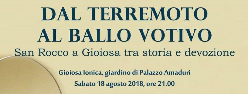 Dal terremoto al ballo votivo. San Rocco a Gioiosa tra storia e devozione