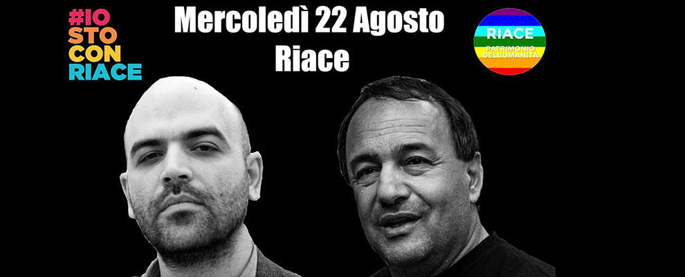 Oggi pomeriggio Roberto Saviano visiterà Riace