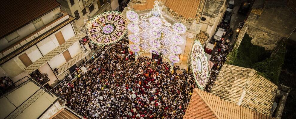 Le foto aeree della festa gioiosana di San Rocco – fotogallery