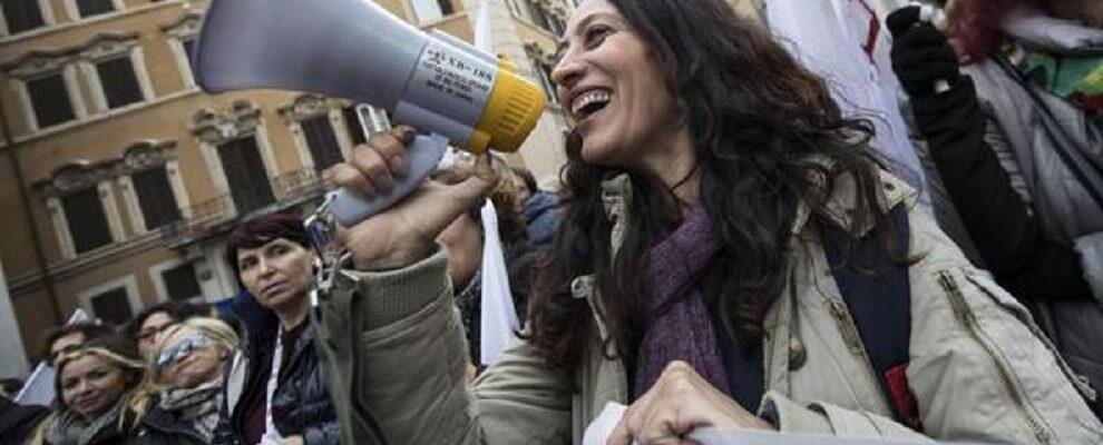 Protesta contro la chiusura della scuola primaria e dell’infanzia di Careri