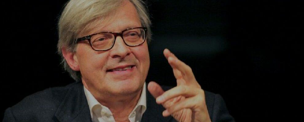 Sgarbi concede la cittadinanza onoraria a Domenico Lucano