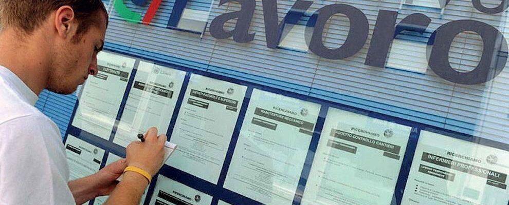 A settembre contratti di lavoro in calo. 80.000 in meno rispetto a un anno fa