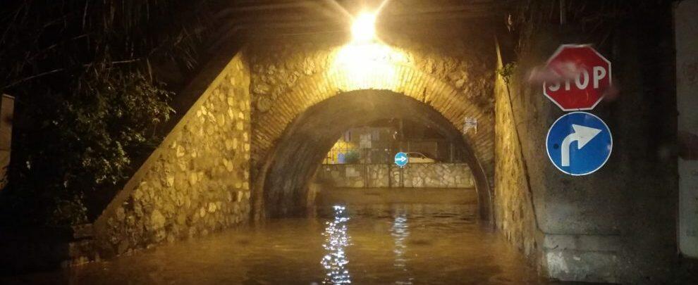 Nuovamente allagato il sottopasso ferroviario di Caulonia marina