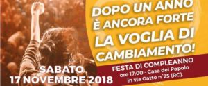 Reggio Calabria, Potere al Popolo compie un anno: domani i festeggiamenti item-thumbnail